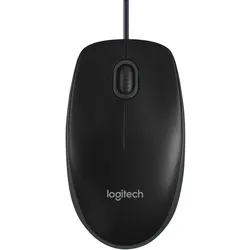 Logitech B100 kabelgebundene Maus - schwarz