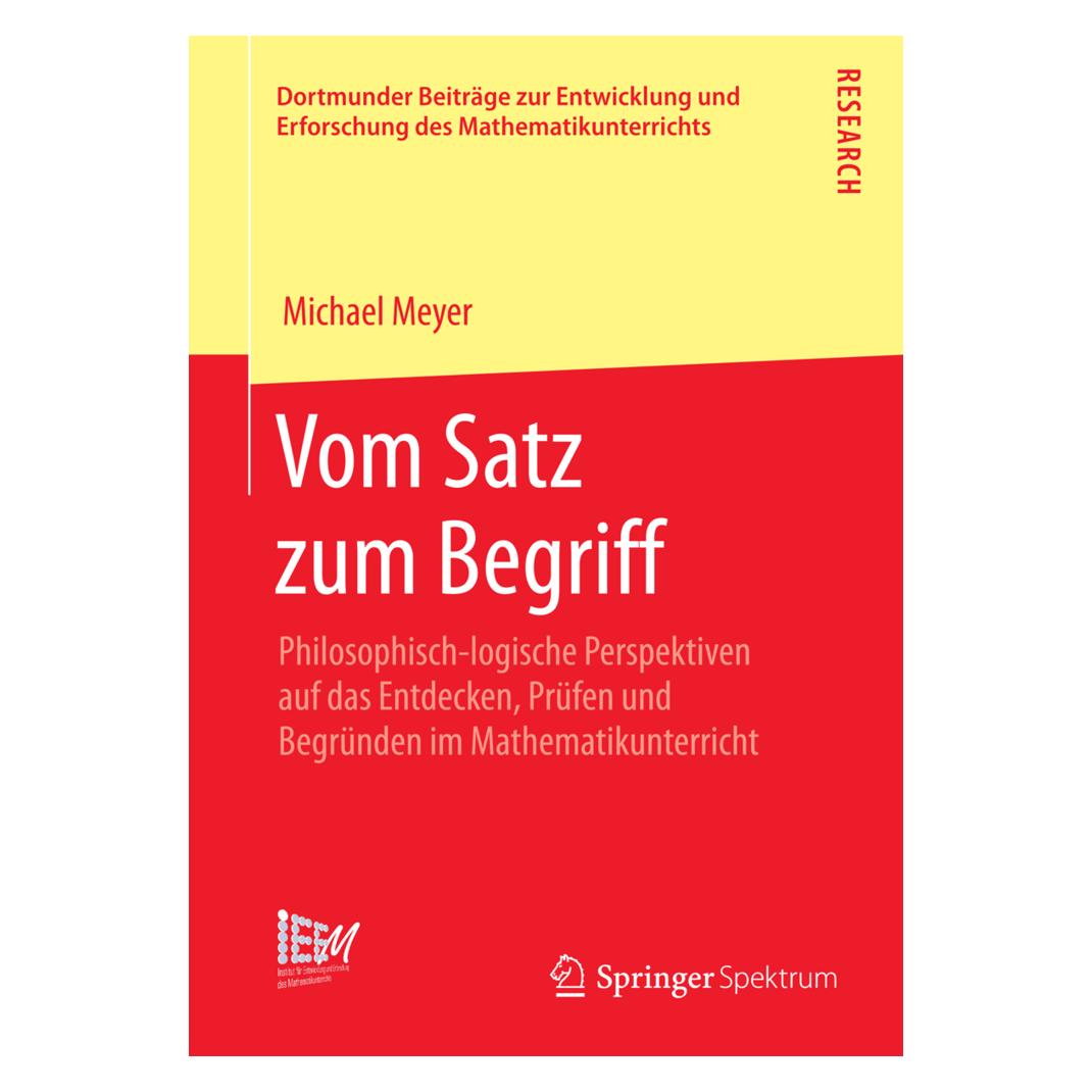 Springer Vom Satz zum Begriff (Deutsch, Softcover, Michael Meyer) (55565208)