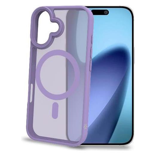 Celly Cover Magmatt, Transparentes Lila, Für Apple (Apple iPhone 17) (MAGMATT1150VL)