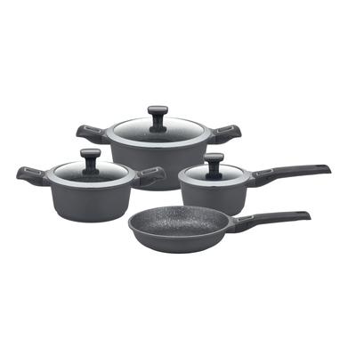 Topf-Set GSW "Easy Click", schwarz, Töpfe, Induktion