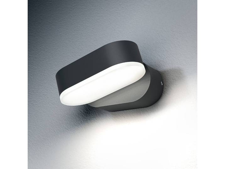 OSRAM LED Außenwandleuchte ENDURA STYLE MINI, alu / grau / zink, Aluminium, Modern
