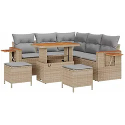 vidaXL, Gartenlounge, Zaranes (Tisch 90 cm)