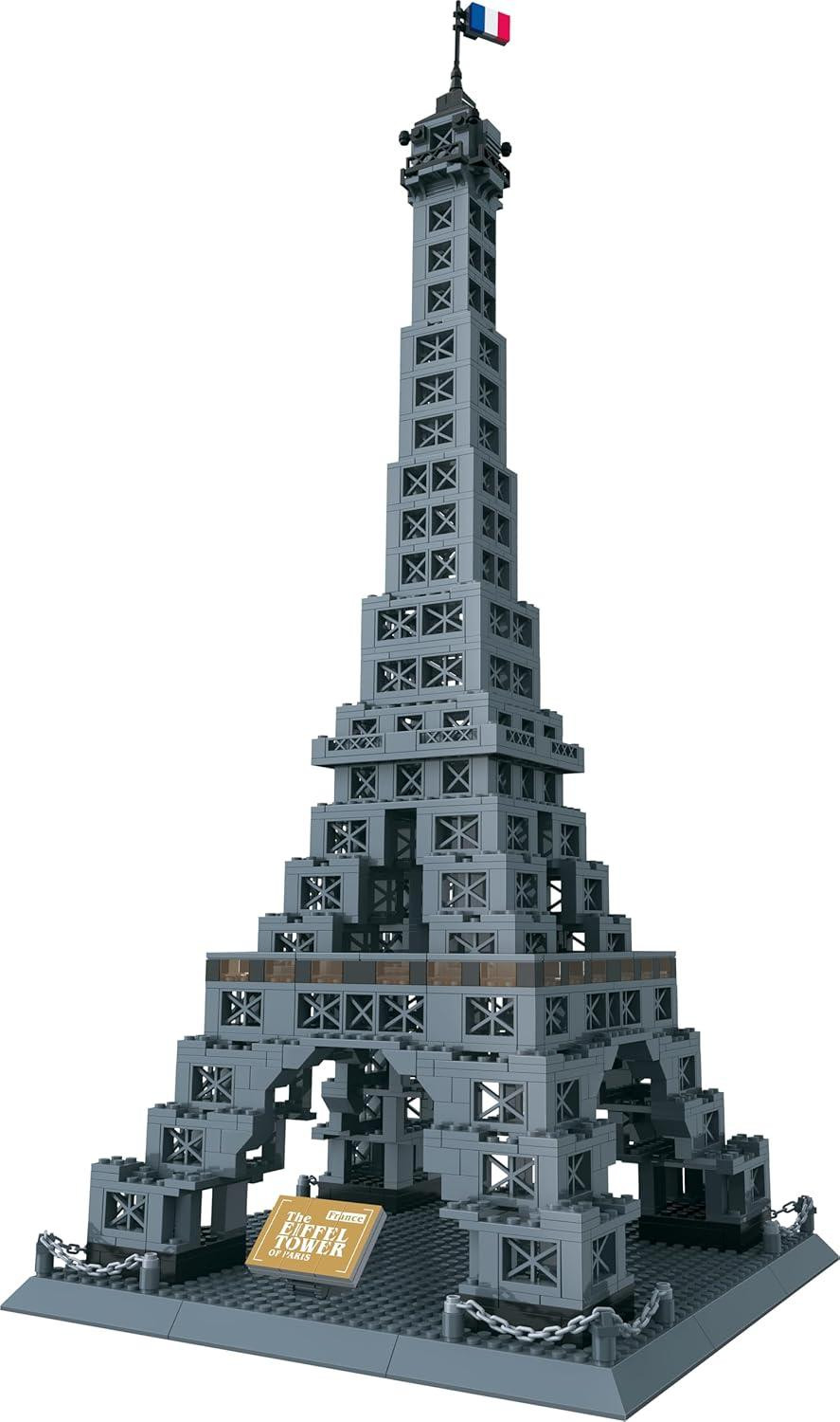 COIL Bouwset Eiffeltoren Parijs - Architectuurmodel met 976 stuks