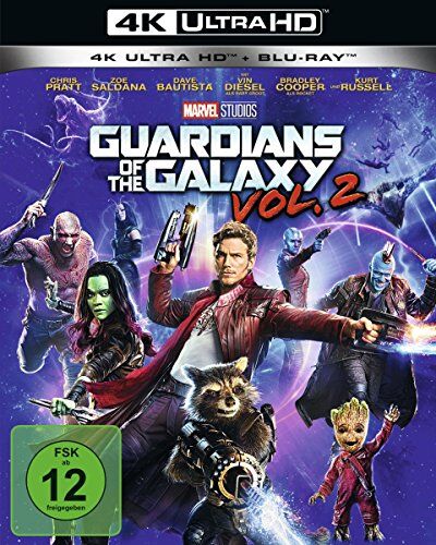 James Gunn - Guardians of the Galaxy Vol. 2 [4K Ultra HD] [Blu-ray] - Preis vom 09.10.2026 07:28:09 h