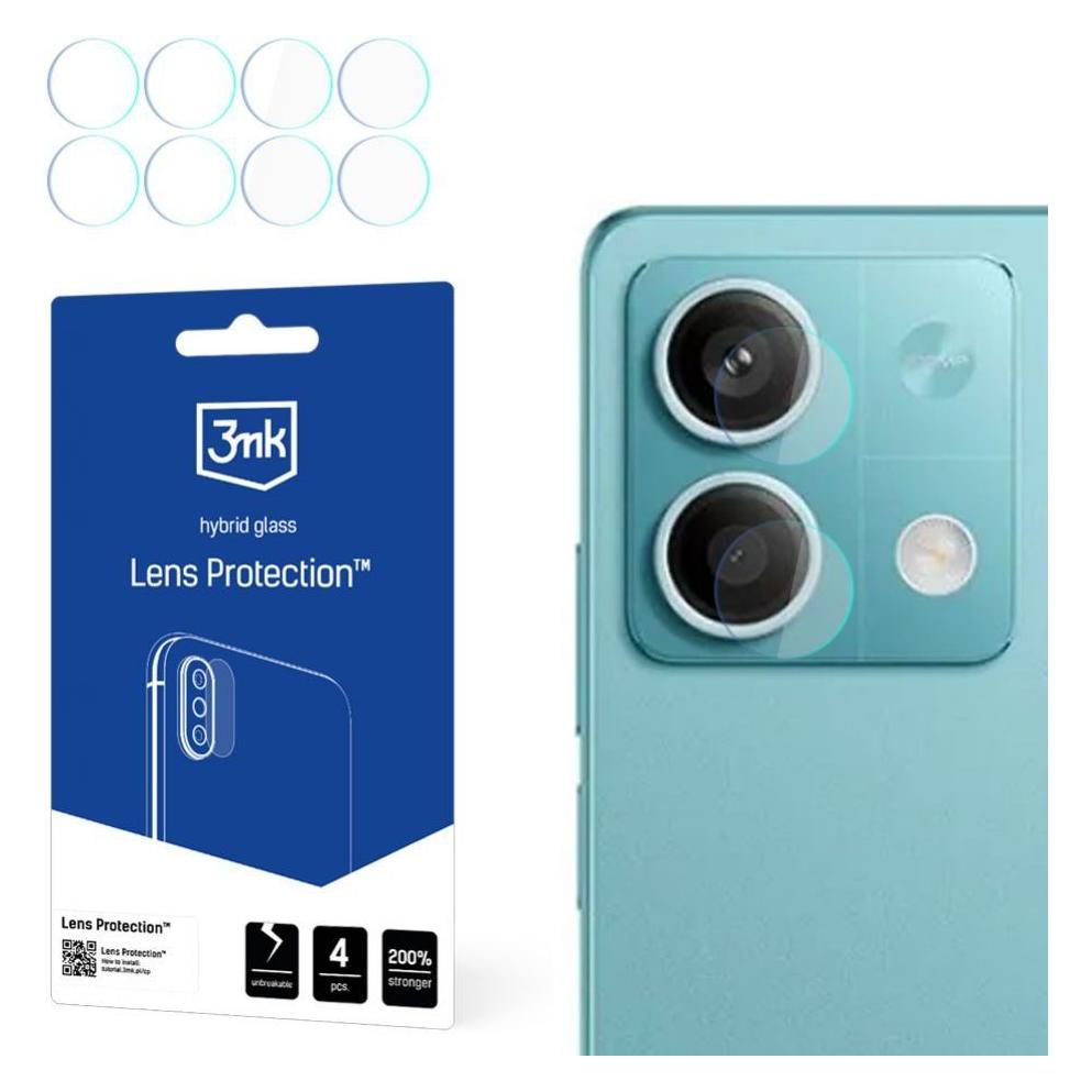 3MK Lens Protect Redmi Note 13 5G Ochrona na obiektyw aparatu 4szt (4 Stk., Xiaomi Redmi Note 13 5G) (1637320834)