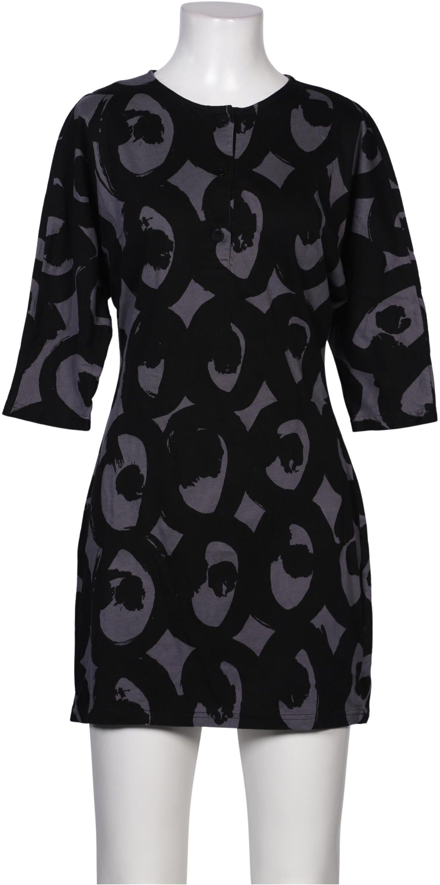 Marimekko Damen Kleid, Schwarz, Gr. M, Baumwolle - Second Hand