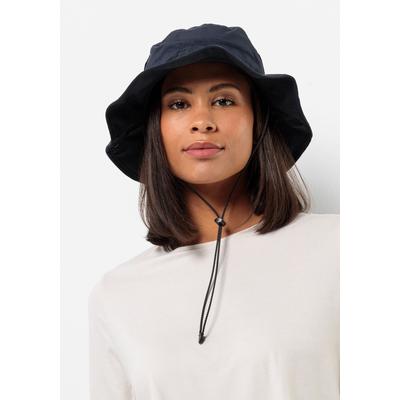 Sonnenhut JACK WOLFSKIN "MESH HAT", Damen, Gr. L, blau (night, blau), Materialmix, Hüte