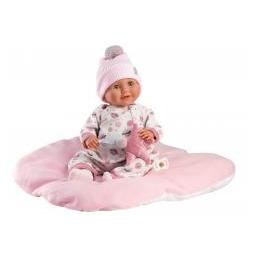 Llorens Heidi Babypuppe weinend mit Kissen 42cm (4-74132)
