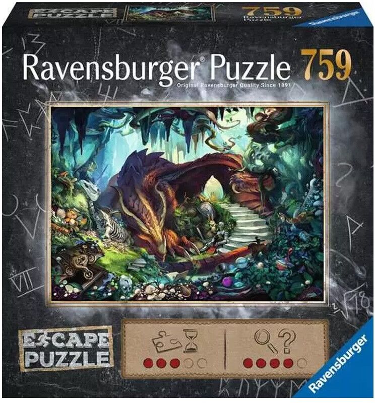 Ravensburger Escape puzzle - Dans la grotte du dragon