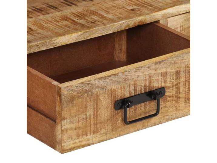 NEUF Armoire TV - Brun - Meuble TV - TABLE TV - 120x30x45 cm - Bois massif de manguier TT3254