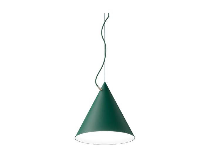 Noon Suspension Castor 40 cm British racing green - vert foncé - laiton
