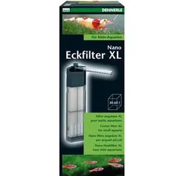 Dennerle Nano Eckfilter XL | Aquariumfilter für Mini-Aquarien