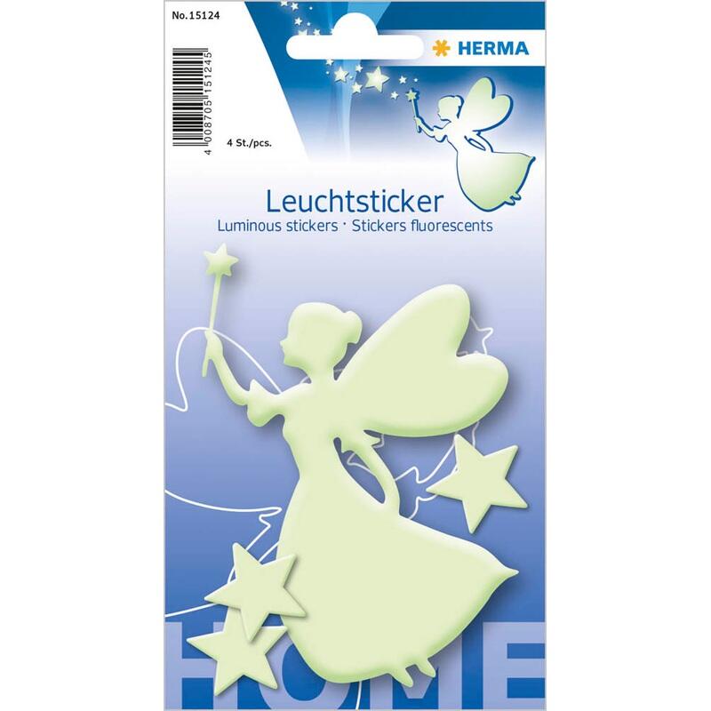 HERMA Leuchtaufkleber Sternenfee 15124