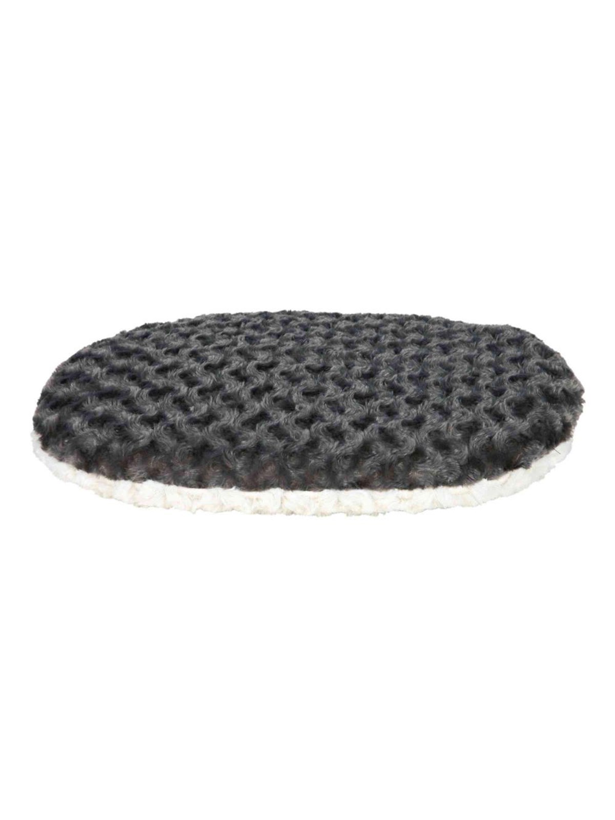Trixie Kaline cushion oval 64 × 41 cm grey/cream