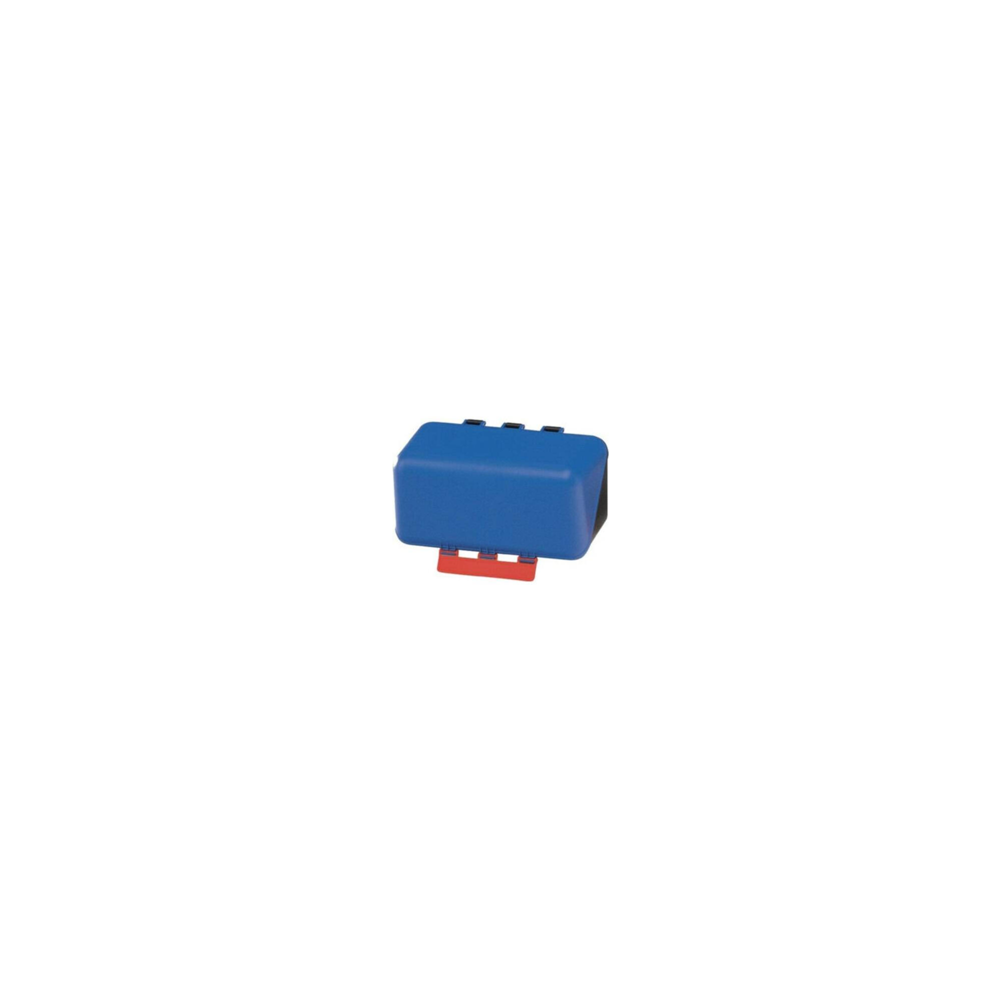 Gebra Box aus ABS-Ku. blau, 236x120x120mm Gebrau neutral m. Gebotszeichen (4117100)