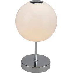 Globo LED-Tischleuchte Trude Metall Silber Nickel matt