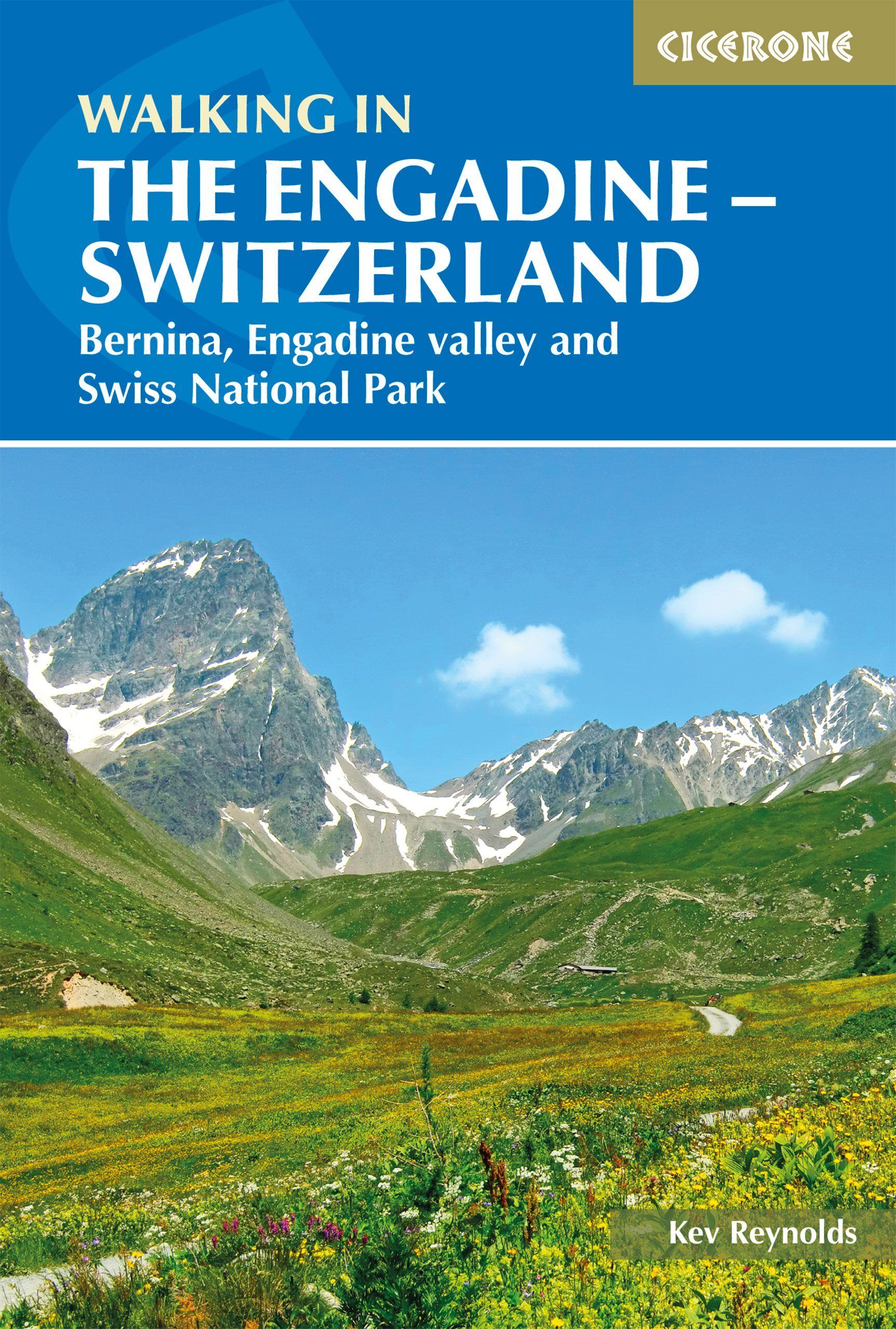 Guide de randonnées (en anglais) - Walking in the Engadine (Suisse)   Cicerone