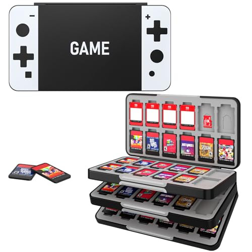 MoKo Game Card Case voor Nintendo Switch, Switch OLED en Switch Lite, 72 Spellen