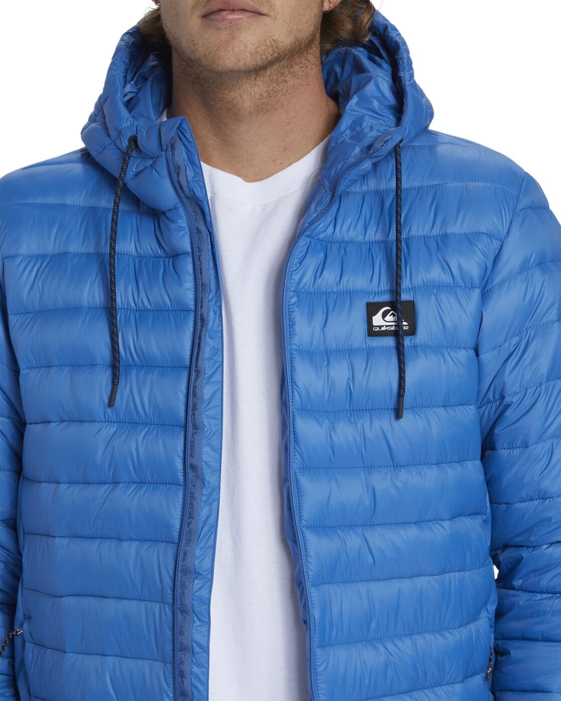Outdoorjacke QUIKSILVER "Scaly", Herren, Gr. M, blau (star sapphire), Obermaterial: 100% Nylon., Jacken Outdoorjacke star sapphire M