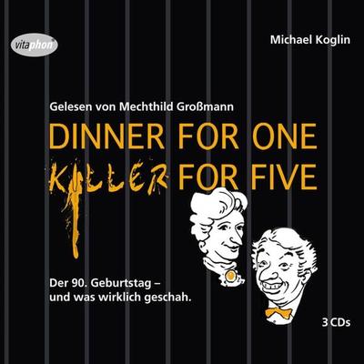 Dinner For One - Killer For Five - , Audio, 4260100860157