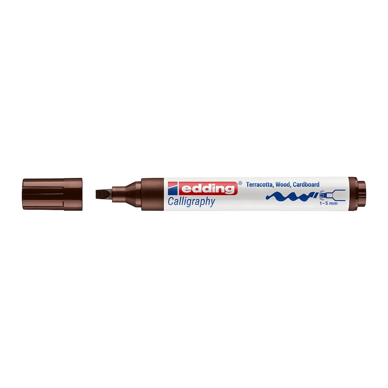 edding Calligraphy 1455 Lackmarker braun 1,0 - 5,0 mm, 1 St.