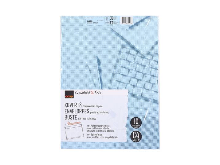 Qualité&Prix Kuvert C4 10 Stk. m. Falz