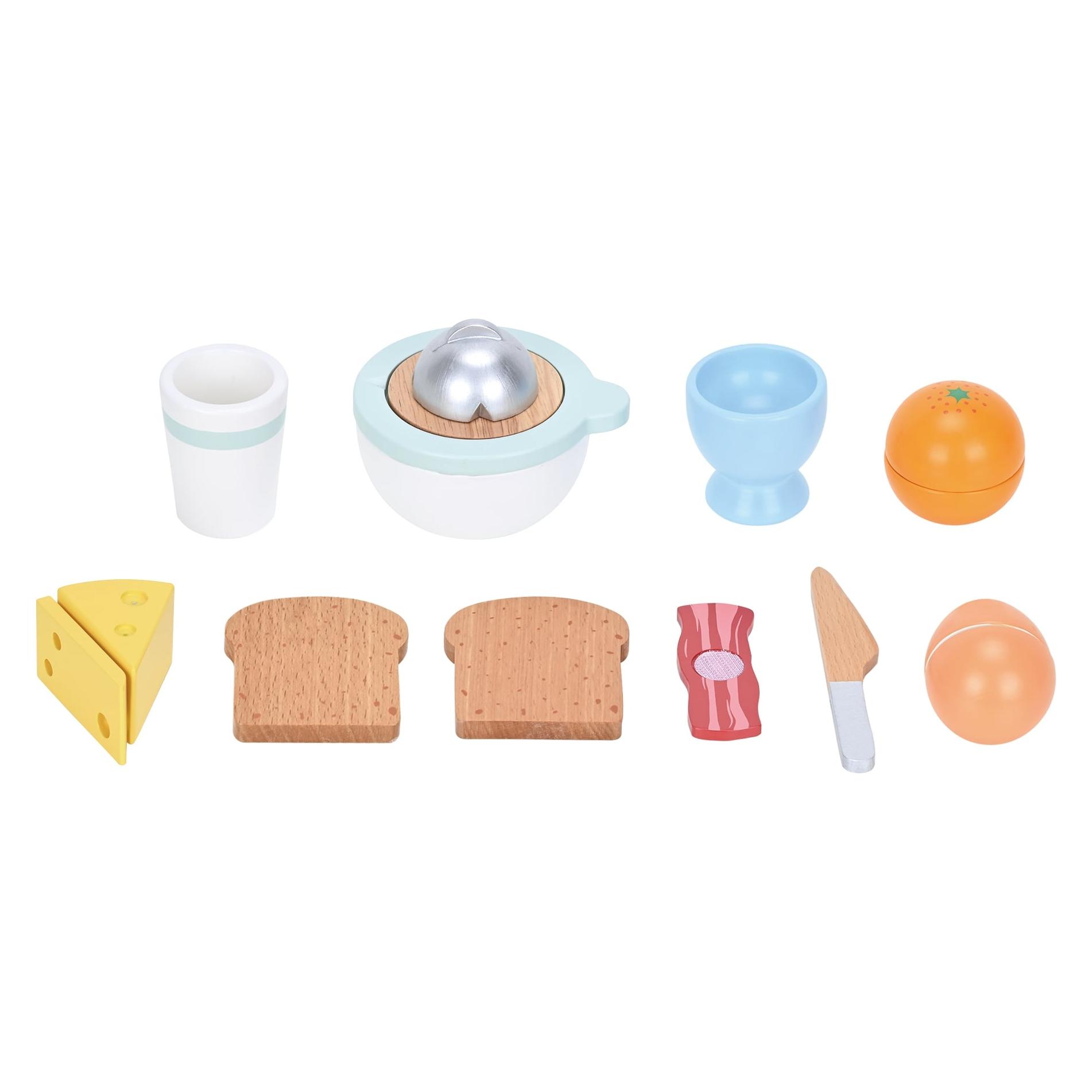 Small Wood Breakfast Play Set with Juicer (L40295) (L40295)