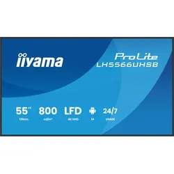 iiyama ProLite LH5566UHSB-B1AG Digital Signage Display 138,7 cm (55")