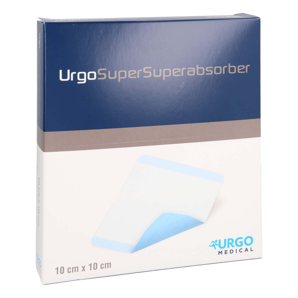 Urgo GmbH Urgosupersuperabsorber 10x10 cm Verband 10823955