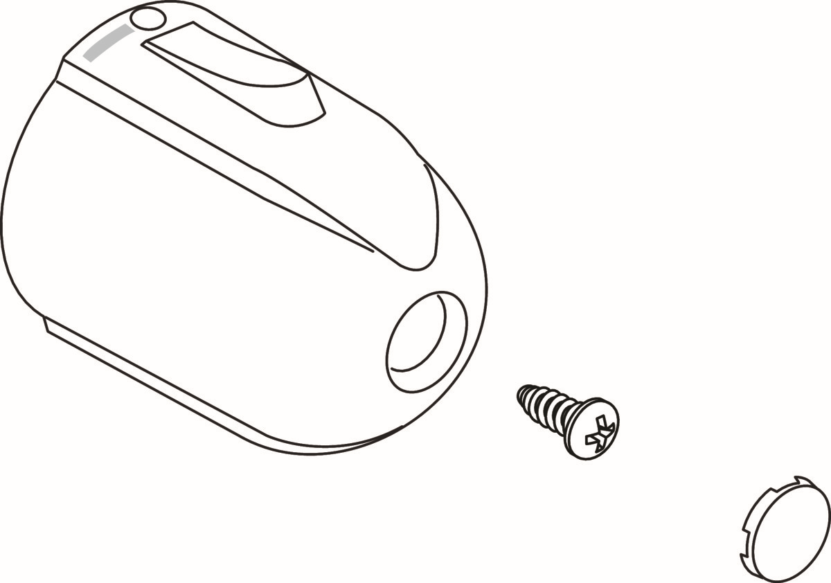 Ideal Standard match0 CERATHERM 100, A960834AA avec logo IS, chromé