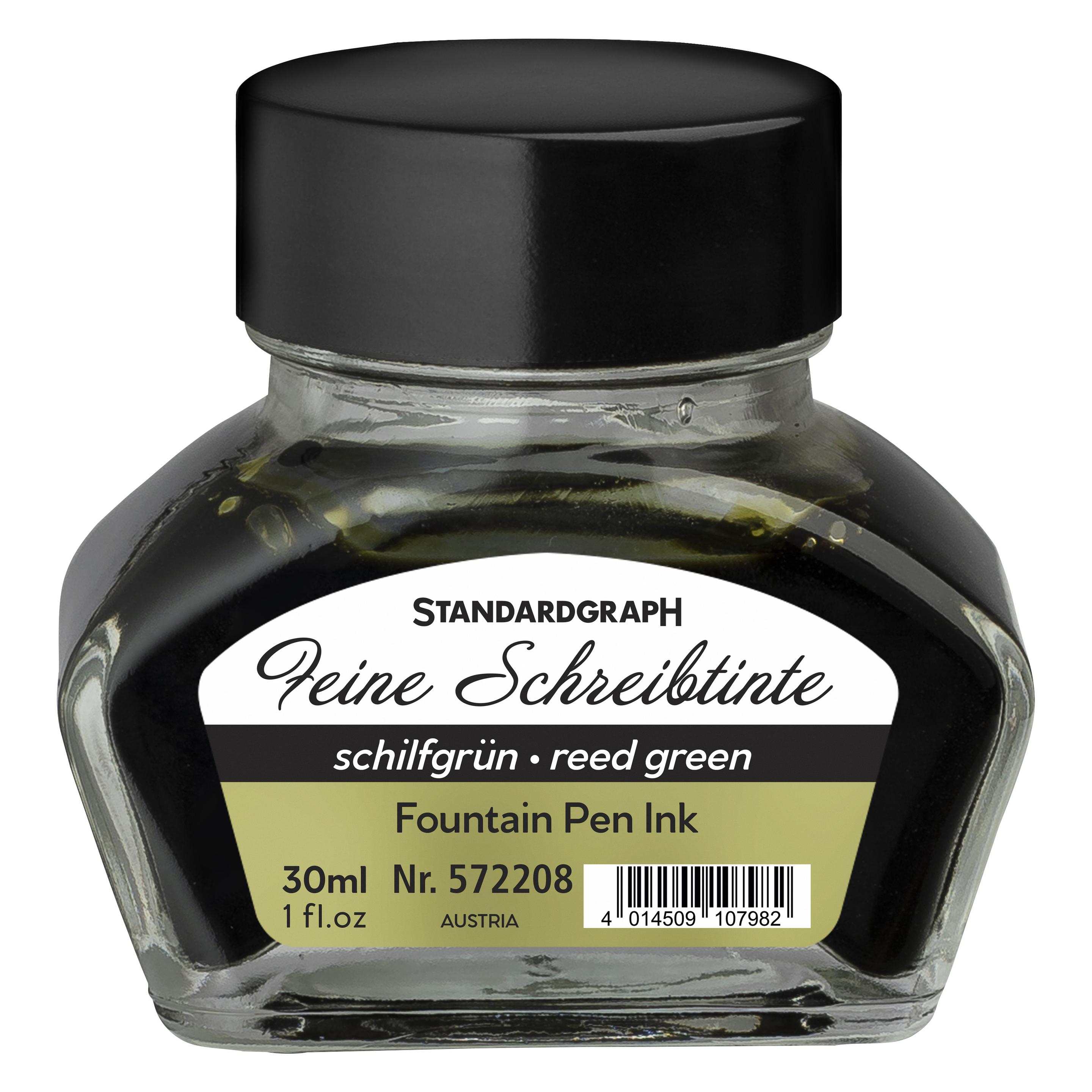 Standardgraph Tinte 30 ml Schilfgrün (Grün) (572208-SG)