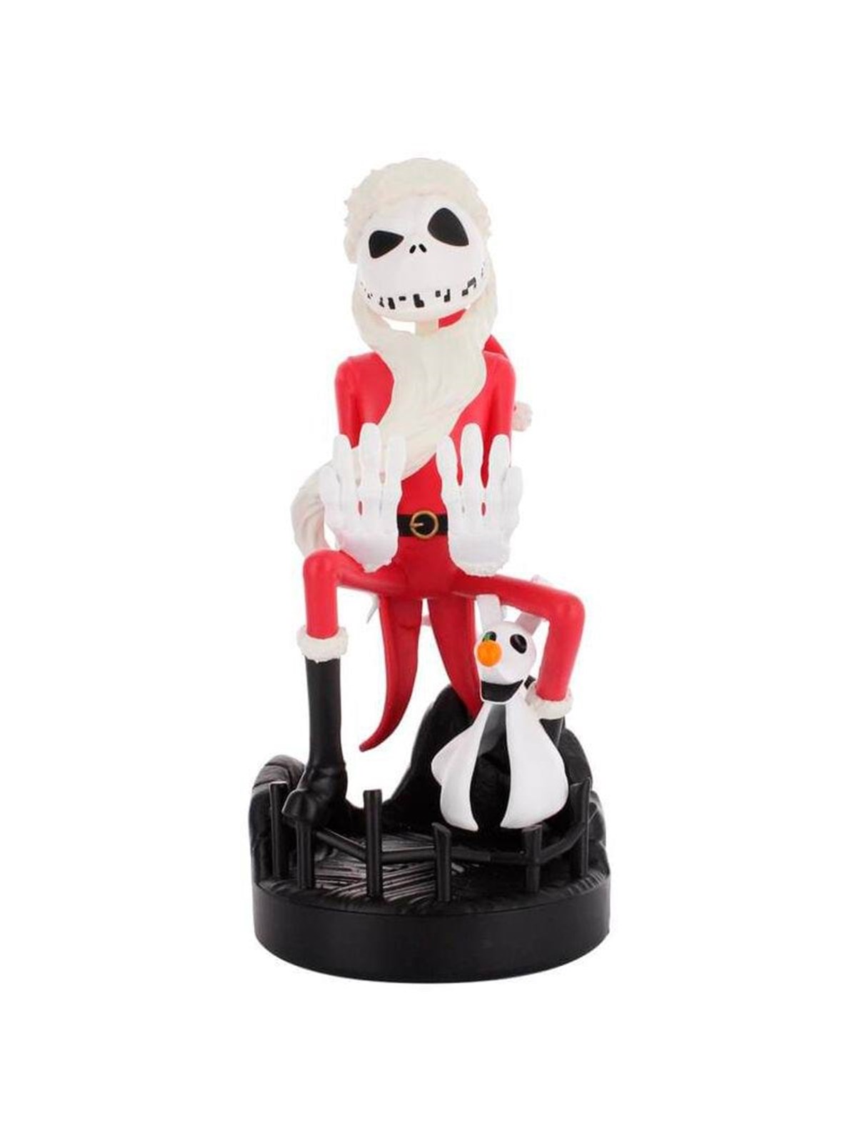 Cable Guys The Nightmare Before Christmas: Jack Skellington In Santa Suit Original Controller and Phone Holder 21.5cm - Miscellaneous Zubehör für Spielkonsole