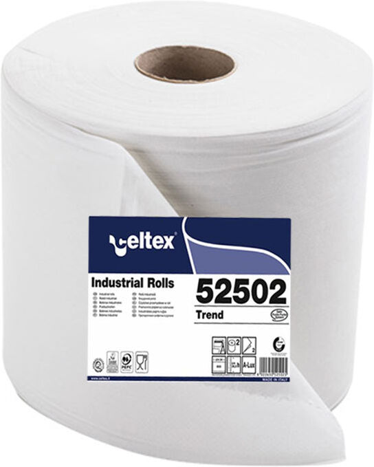 Industrie Celtex Rotolo industriale Celtex C52502 carta mani venduto al singolo rotolo