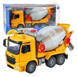 Lean Toys Baustellen-Betonmischer - Licht und Ton