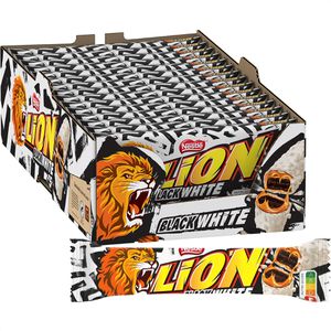 Nestle Schokoriegel Lion Black & White, 1008g, je 42g, 24 Riegel