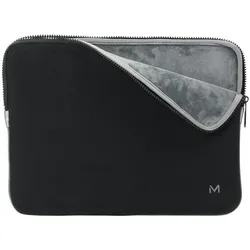 Mobilis Skin Memory Foam Sleeve 12. (14", Apple), Notebooktasche, Grau, Schwarz