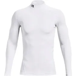 UNDER ARMOUR Herren Shirt UA CG ARMOUR COMP MOCK, Größe S in Weiß Weiß