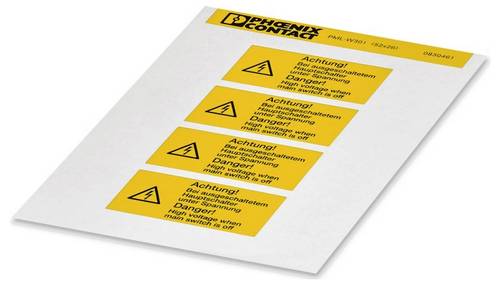 Phoenix Contact 0830461 Warnschild 5St.