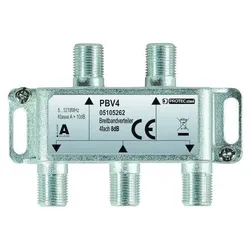 PROTEC Breitbandverteiler PBV4 4fach