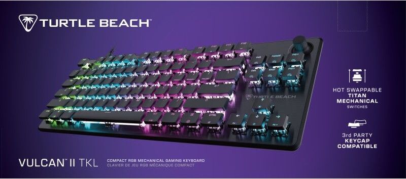 Turtle Beach Vulcan II TKL Black NO