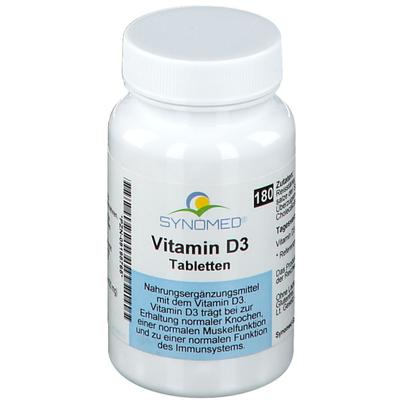 Vitamin D3 Synomed Tabletten 180 St