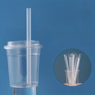 The Handy Homestead Premium Extra Wide Milkshake Straws Durable Smoothie & Thick Beverage Drinking Straws 50pcs
