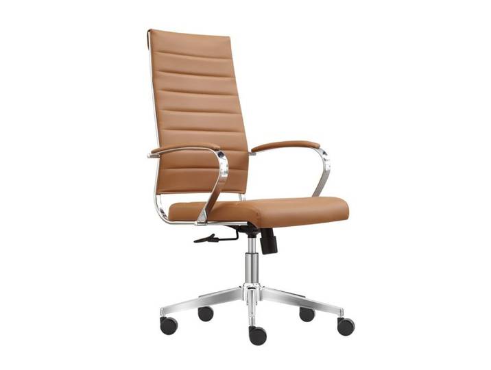 Chaise de bureau Granada Cognac