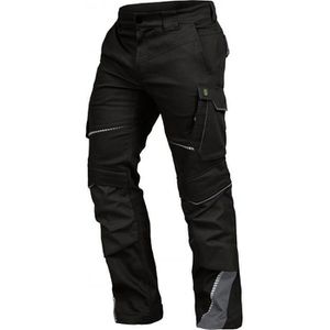Leibwächter Arbeitshose Flex-Line Herren, Bundhose, schwarz-grau, Größe 44