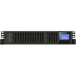 Powerwalker VFI 3000 CRM LCD 3000VA / 2400W Online USV Tower/Rack Doppelwandler SNMP Slot (3000 VA, 2400 W, Online-Doppelwandler USV), USV