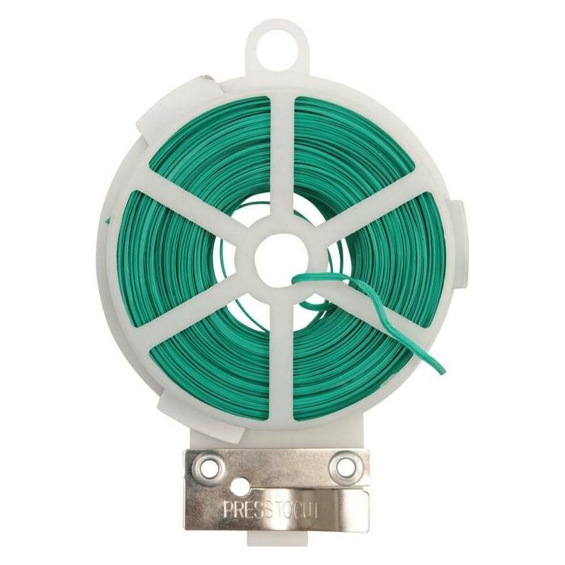 Toya Flo Gartendraht 30 m mit einem Cutter überzogen (88805)