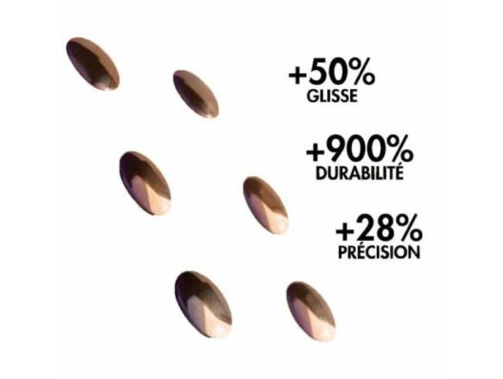Lexip - Souris Sans Fil Patins Ceramiques Pour Souris