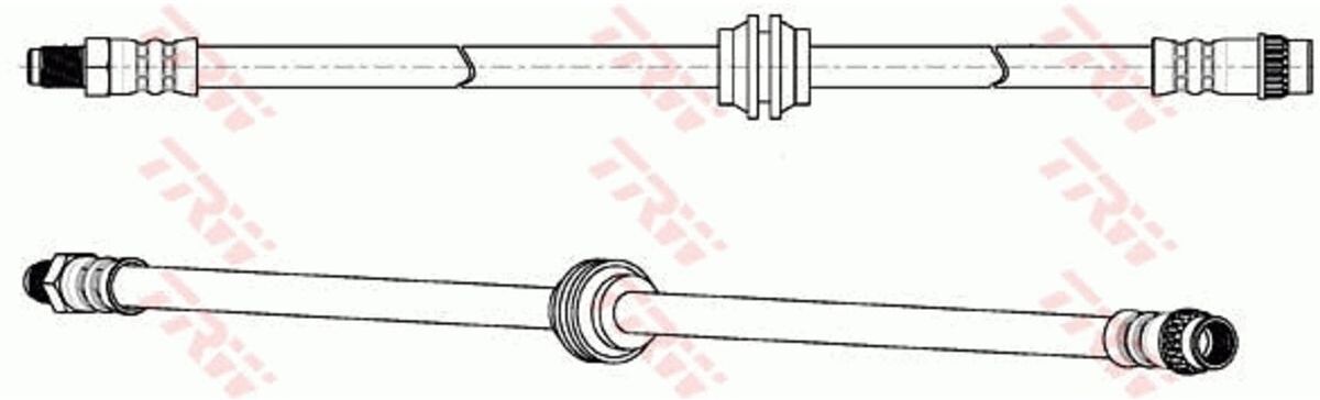 Bremsschlauch TRW PHB900