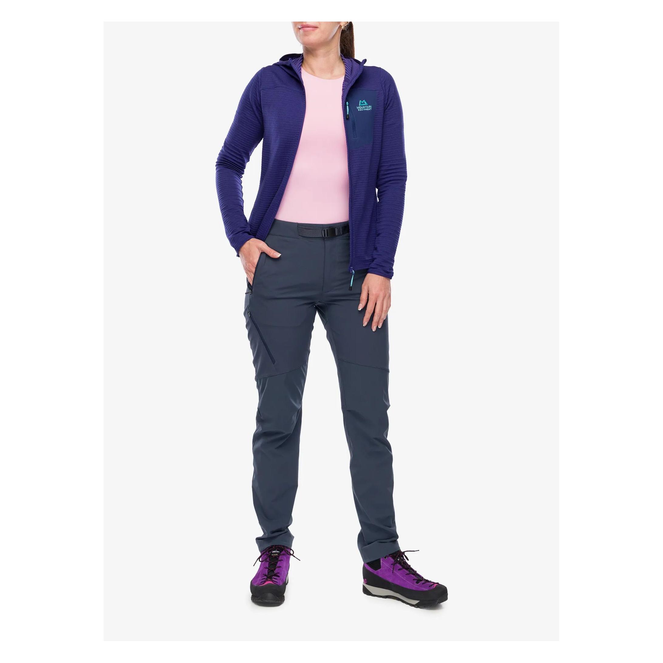Mountain Equipment Kletter-Pullover Damen Lumiko Hooded Jacket - amethyst/medieval (S) (687743)