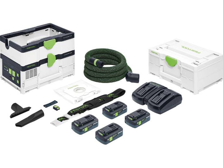 Aspirateur mobile sans fil Festool CTMC SYS HPC 4\,0 I-Plus CLEANTEC 576942